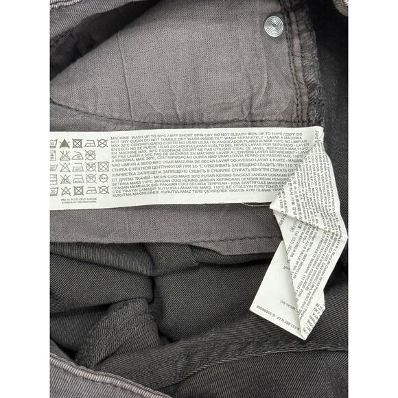 MNG Mango New Paty Skinny Gray To Ankle Casual Denim Jeans Pants Size 8 - Picture 9 of 10